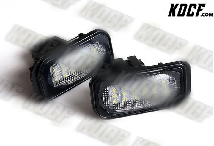 For 01-07 Mercedes C230 C240 C280 C350 4DR License Plate White 18-SMD LED Lights - KOCF.com - Car Parts