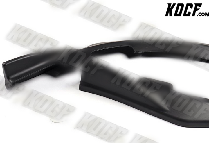 For 08-10 Subaru Impreza WRX STi CS2-Style Black Front Bumper Body Spoiler Lip - KOCF.com - Car Parts