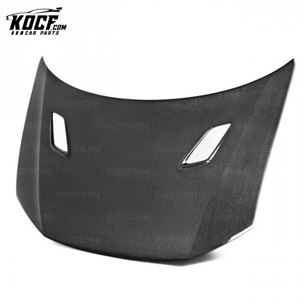 Seibon MG-STYLE CARBON FIBER HOOD FOR 2012 HONDA CIVIC SEDAN / 2012-2013 HONDA CIVIC COUPE