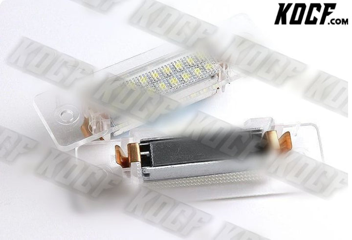 For Porsche 911/986/993/996 Carrera 6000K White 18-SMD LED License Plate Lights - KOCF.com - Car Parts