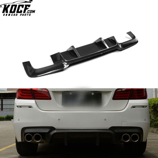 Carbon Fiber F10 Rear Diffuser for BMW 528i 530i 535i 550i M Sport Sedan 4-Door 12-17