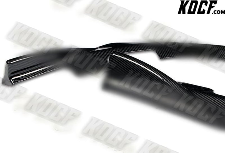 For 08-10 Subaru Impreza WRX STi CS2-Style Carbon Look Front Bumper Spoiler Lip - KOCF.com - Car Parts