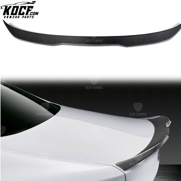 Pro Style Carbon Fiber Rear Spoiler for BMW 5 Series G30 F90 M5 2017+ Back Trunk Lip Wing Exterior Decoration