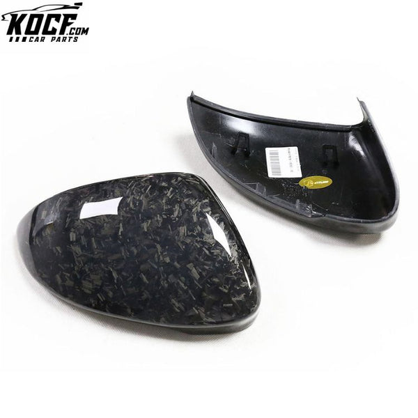 Forged Carbon Mirrors For Volkswagen VW Golf 8 MK8 R GTI Carbon Fiber Side Rearview Mirror Covers