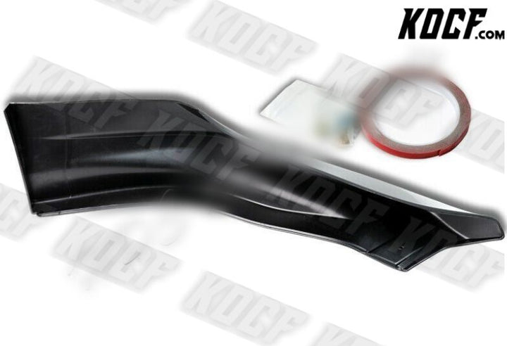 For 14-15 Civic 2DR HFP-Style Carbon Look Front Bumper Splitter Spoiler Lip 2pcs - KOCF.com - Car Parts