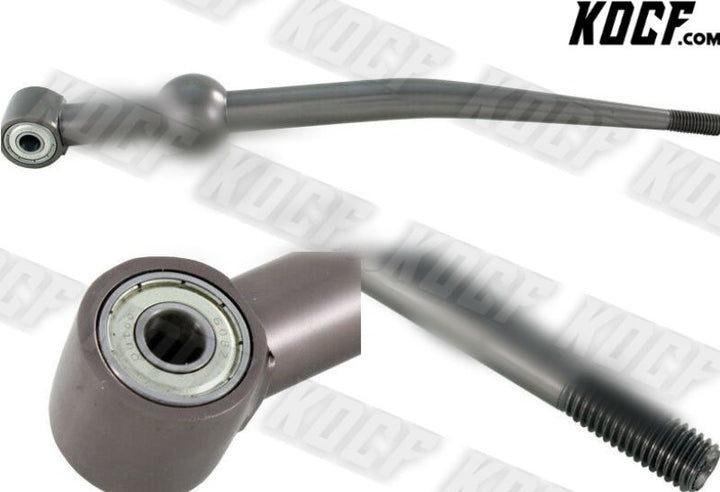 For 1988-2000 Honda Civic/CRX Grey Single JDM Bend Short Quick Throw Shifter - KOCF.com - Car Parts