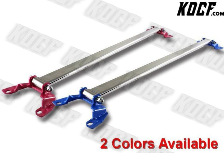 For 15-20 Subaru WRX STI JDM T-6061 Aluminum Rear Upper Strut Tower Bar-Blue - KOCF.com - Car Parts