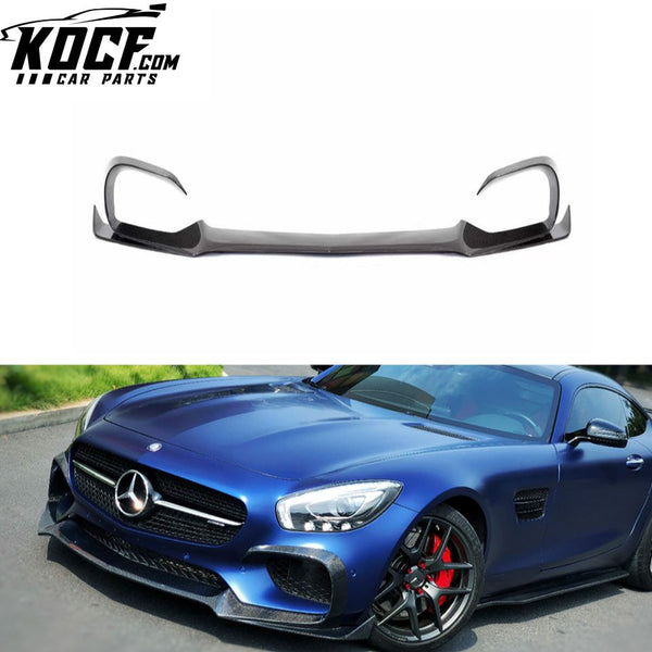 Carbon Fiber GT S Front Lip Splitter for Mercedes Benz AMG GT 2016-2018