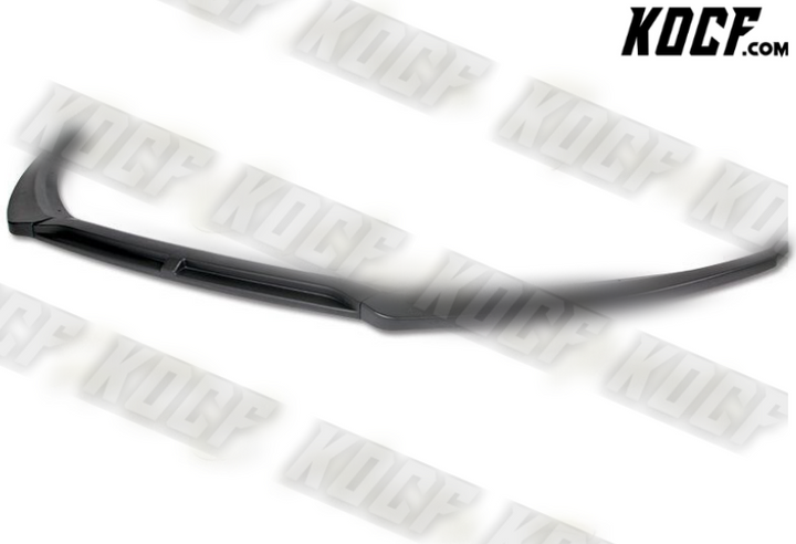 For 2015-2018 Ford Focus Unpainted Black Front Bumper Body Kit Spoiler Lip 3PCS - KOCF.com - Car Parts