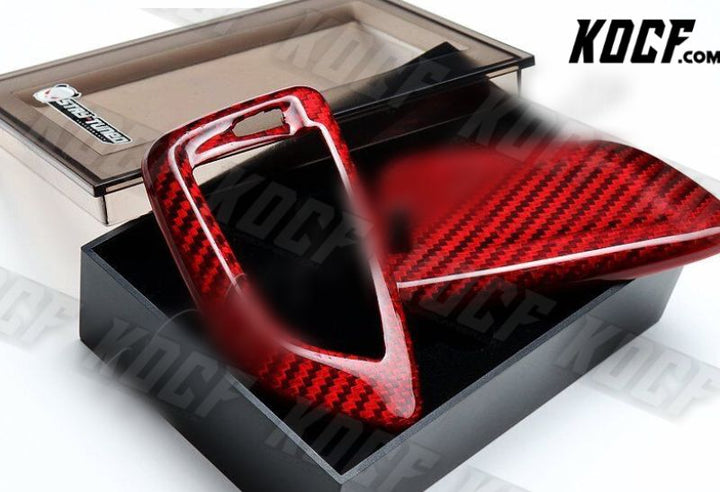 For BMW X1 X5 X6 F48 F15 F16 X-Series Real Carbon Fiber Remote Key Shell Cover - KOCF.com - Car Parts