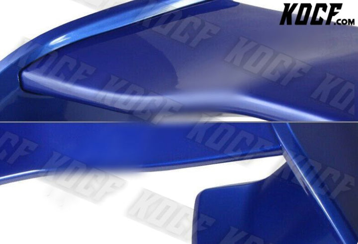 For 08-14 Subaru Impreza WRX STI Style Painted Blue ABS Rear Trunk Spoiler Wing - KOCF.com - Car Parts