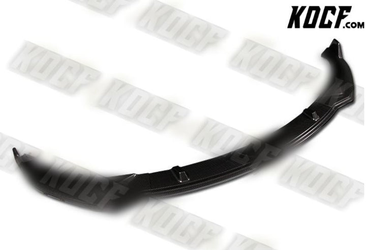 For 16-21 Tesla Model 3 Sedan Carbon Look Front Bumper Body Splitter Spoiler Lip - KOCF.com - Car Parts