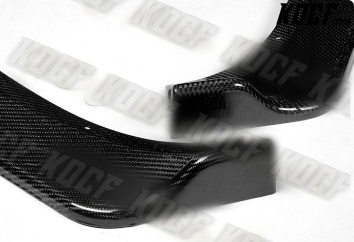 For 2009-2011 BMW E90 Sedan 3-Series Real Carbon Fiber Front Bumper Body Kit Lip - KOCF.com - Car Parts