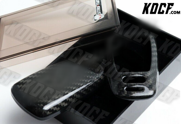 For Audi A4 A5 S4 S5 Q5 Q7 TT Real Carbon Fiber Remote Key Shell Cover Case - KOCF.com - Car Parts