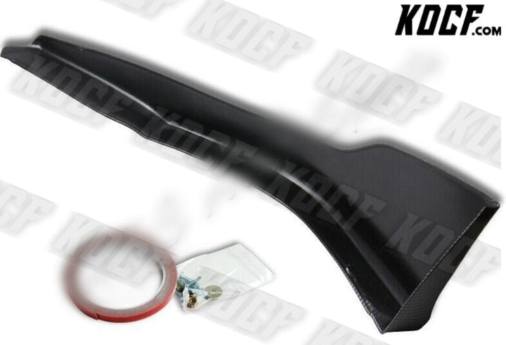 For 2011-2012 Honda Accord 4-DR OE-Style Carbon Look Front Bumper Spoiler Lip - KOCF.com - Car Parts