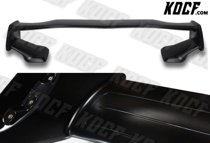 For 15-21 Subaru WRX STI Factory-Style Unpainted Black ABS Rear Trunk Spoiler - KOCF.com - Car Parts