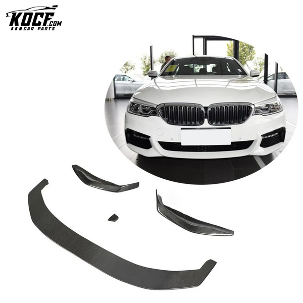 G31 Car Front Lip for BMW 5 Series G30 G31 G38 540i M Sport Sedan 4-Door 2018-2019