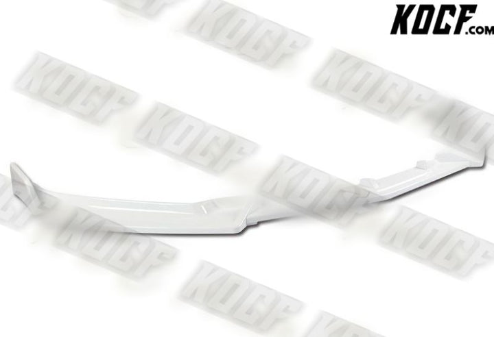 For 14-18 Mazda 3 Axela Painted White Front Bumper Body Kit Splitter Spoiler Lip - KOCF.com - Car Parts