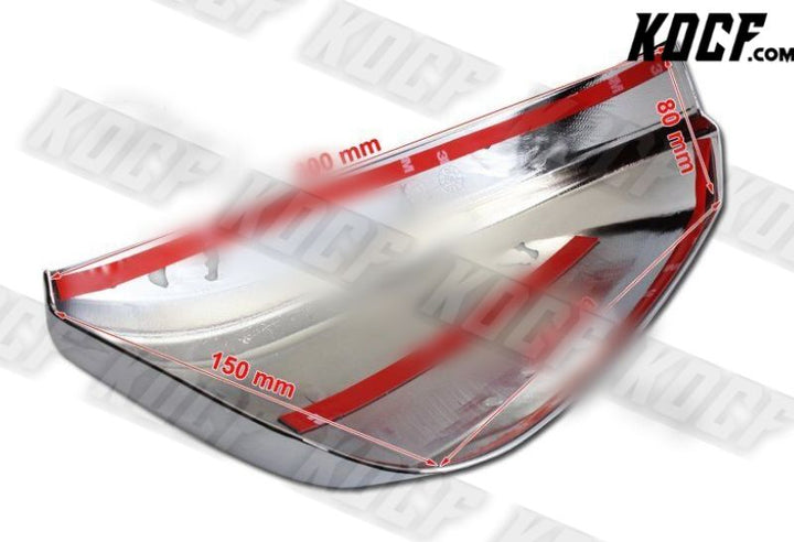 For 2013-2016 Toyota RAV4 Chrome ABS Plastic Side Mirror Cover W/ Out Signal Cut - KOCF.com - Car Parts