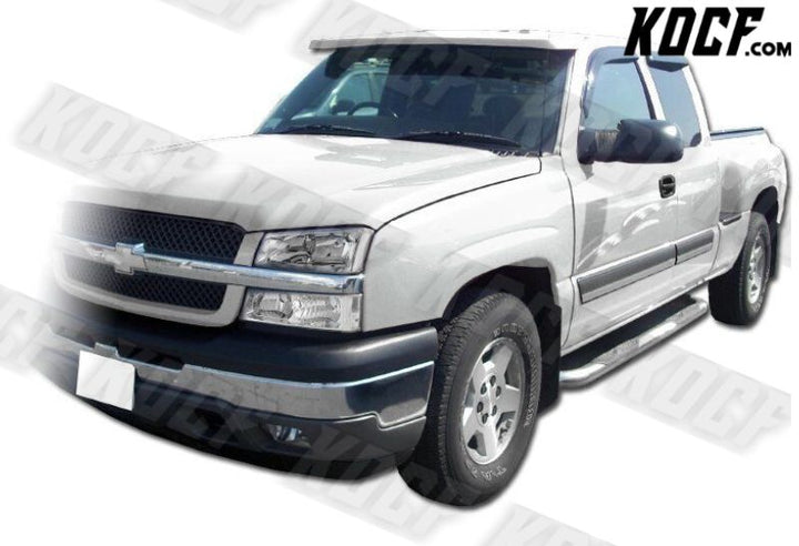 For 2003-2006 Chevy Silverado Avalanche 1500 2500 Chrome Head Lights+Bumper Lamp - KOCF.com - Car Parts