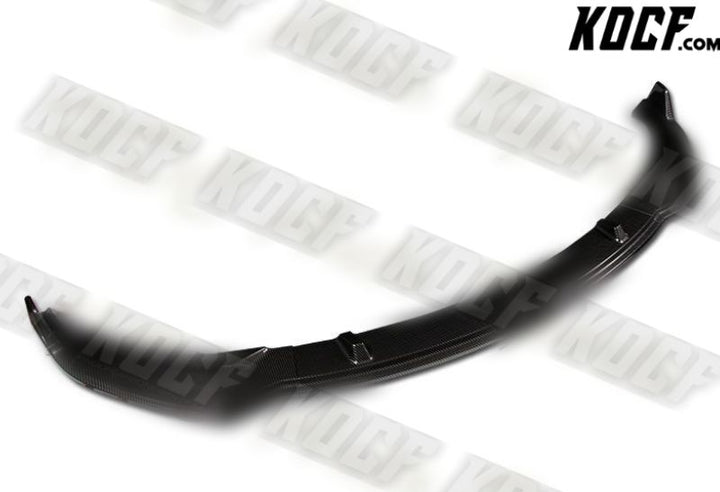 For 16-21 Tesla Model 3 Sedan Carbon Look Front Bumper Body Splitter Spoiler Lip - KOCF.com - Car Parts