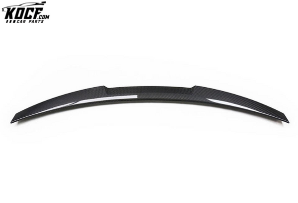 M4 Style Carbon Fiber Rear Spoiler For BMW 4 Series G22 Coupe 425i 430i Exterior Back Trunk Tail Lip