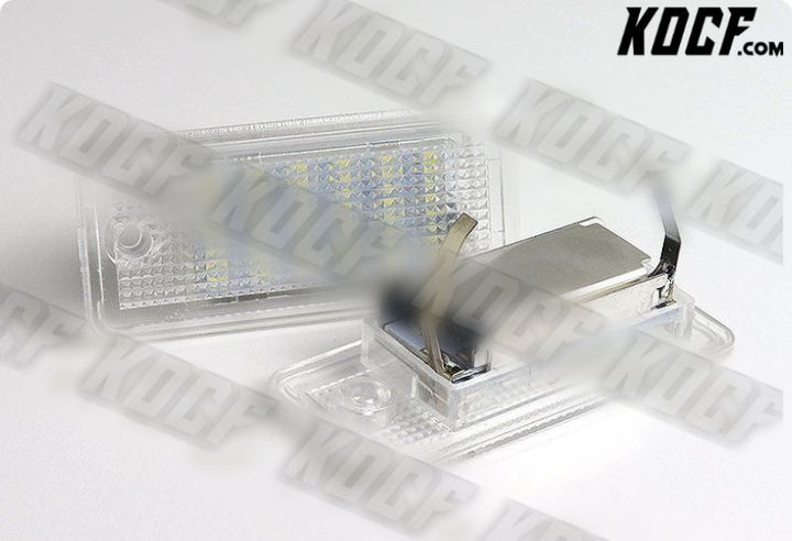 For 04-09 Audi A3 S3 S4 B6 B7 18-SMD LED 6000K Xenon White License Plate Lights - KOCF.com - Car Parts