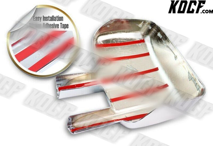 For Chevy/Silverado/GMC/Sierra 2500HD/3500HD Chrome ABS Side Towing Mirror Cover - KOCF.com - Car Parts