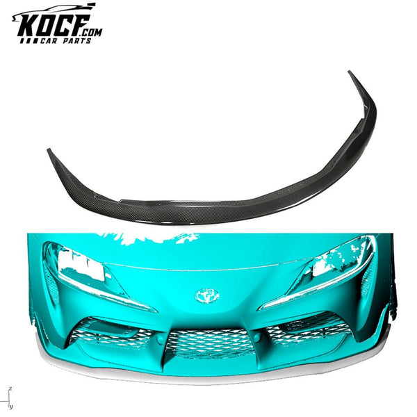 Carbon Fiber A90 Front Bumper Lip Splitter for Toyota GR Supra A90 Edition J29/DB MkV 2019 2020