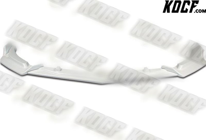 For 19-21 Chevrolet Malibu Painted White Front Bumper Body Kit Spoiler Lip 3pcs - KOCF.com - Car Parts