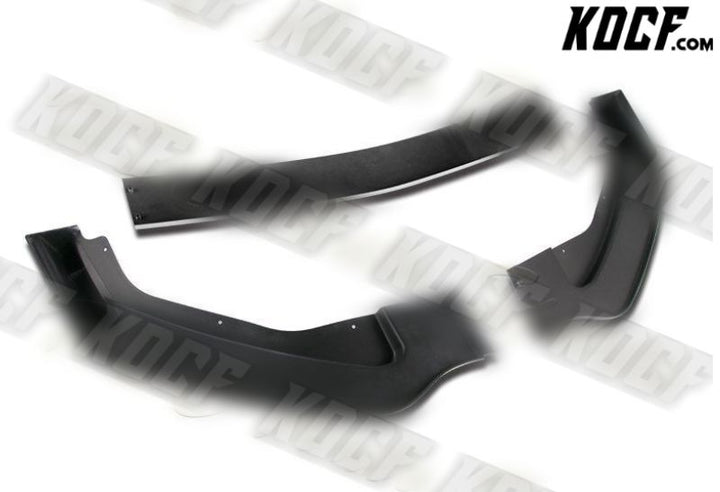 For 14-17 Infiniti Q50 Premium Matt Black Front Bumper Body Splitter Spoiler Lip - KOCF.com - Car Parts