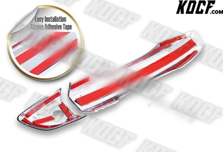 For 2016-2019 Honda Civic Chrome Door Handle Cover Cap Trim No Smart Key Hole - KOCF.com - Car Parts