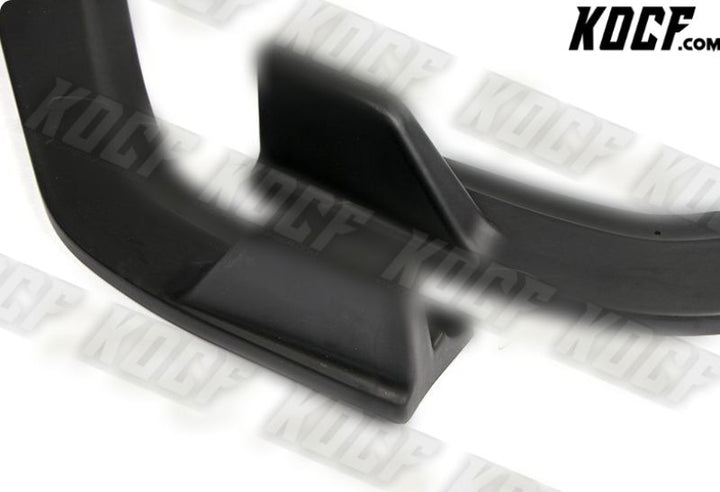 For 2012 Honda Civic 4DR JDM CS-Style Matt Black Front Bumper Body Kit Lip 3PCS - KOCF.com - Car Parts