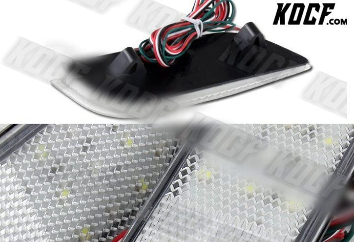 For 2008-2014 Subaru Impreza WRX STI LED Rear Clear Bumper Stop Brake Light Lamp - KOCF.com - Car Parts