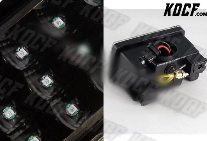 For 2011-2020 Subaru Impreza WRX STI Black F1 Style Red LED Rear 3rd Brake Light - KOCF.com - Car Parts