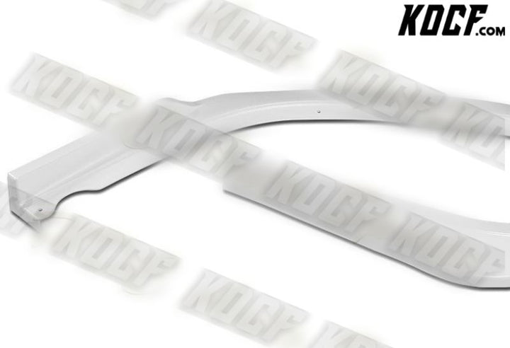 For 2011-2014 Subaru WRX STi CS2-Style Painted White Front Bumper Body Lip 3Pcs - KOCF.com - Car Parts