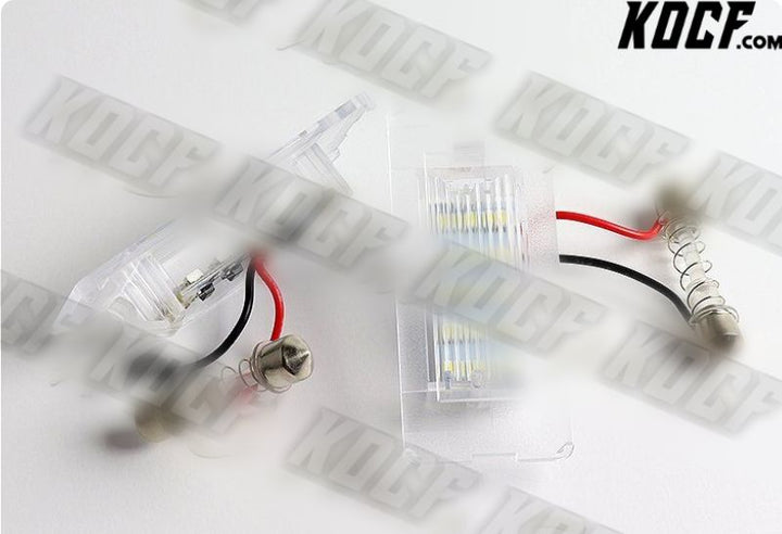 For 2007-2015 Mini Cooper R56 R57 R58 R59 White LED 6000K License Plate Lights - KOCF.com - Car Parts