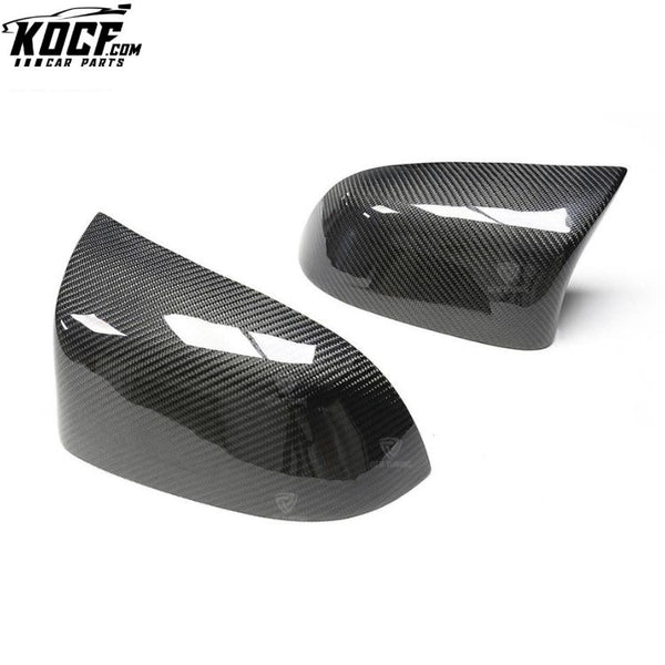 M Look Carbon Fiber Mirror Cover for BMW X5 F15 X6 F16 X4 F26 X3 F25 Replacement Side Door Mirror Casing