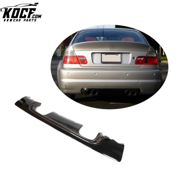 Half Carbon E46 Carbon Diffuser Lip For BMW E46