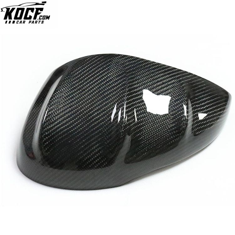 M Style Carbon Fiber Mirror Cover for Honda 11th Gen Civic 2022+ Rearview Mirror Casing with Turn Signal Cut - VIP Price
