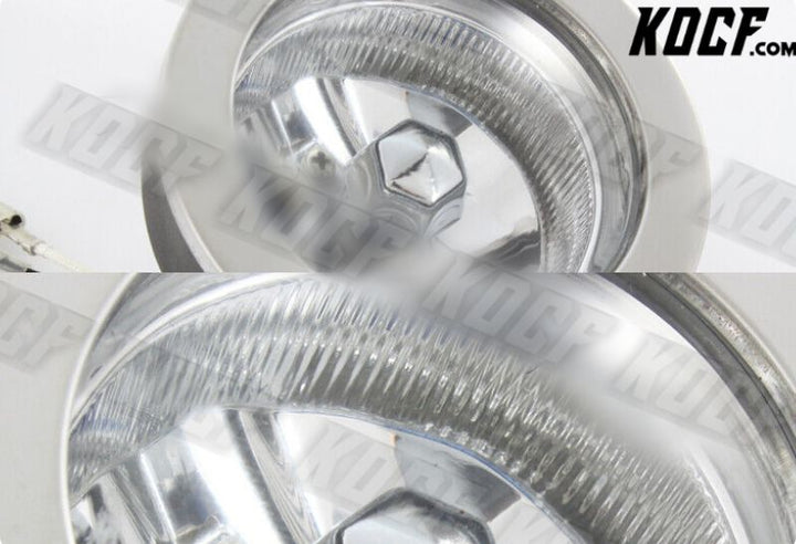 For Dodge Ram 1500 2500 3500 Chrome Housing Clear Lens Fog Driving Lights Lamps - KOCF.com - Car Parts