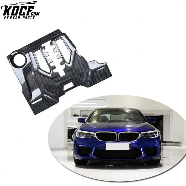 Carbon Fiber Car Engine Motor Cover for BMW F90 M5 V8 GAS Turbocharged 2018-2020