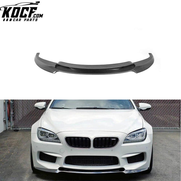 Auto Carbon Fiber Front Lip Spoiler For BMW F06 F12 F13 M6 2014 UP