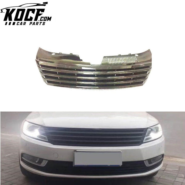 ABS Black Front Grill for VW Passat CC 13-15