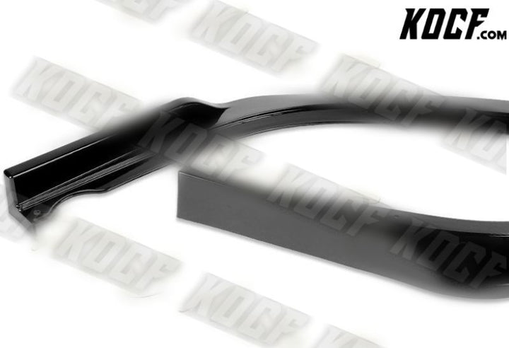 For 11-14 Subaru WRX STi CS2-Style JDM Painted Black Front Bumper Splitter Lip - KOCF.com - Car Parts