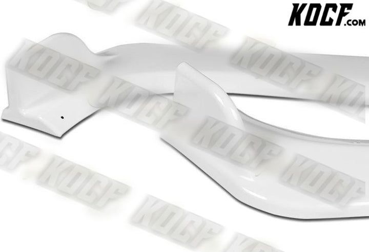 For 2009-2011 BMW E90 Sedan 3-Series Painted White Front Bumper Body Kit Lip 3pc - KOCF.com - Car Parts