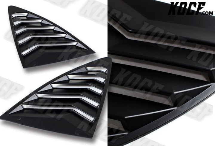 For 2013-2020 Scion FR-S/Subaru BRZ ABS Side Window Louvers Scoop Cover Vent - KOCF.com - Car Parts