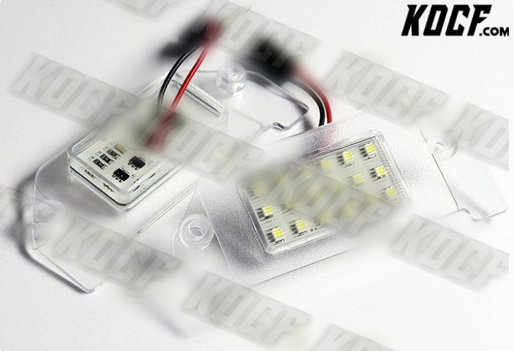 For Dodge Charger/Challenger/Avenger White LED 6000K License Plate Lights 2pcs - KOCF.com - Car Parts