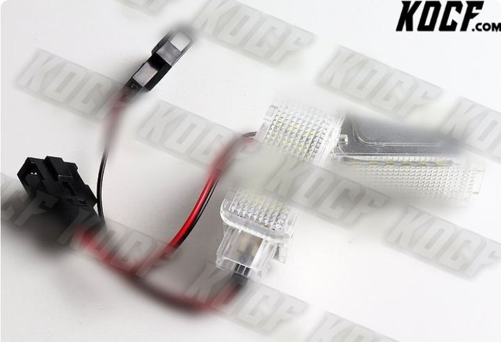 For Audi S3 S4 S6 R8 TT Foot well Step Under Door White 6000K 18-SMD LED Lights - KOCF.com - Car Parts