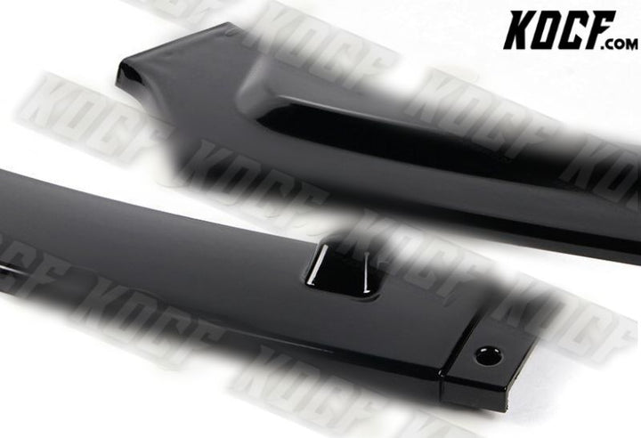 For 2018-2021 Infiniti Q50 Premium Painted Black Front Bumper Body Kit Lip 3PCS - KOCF.com - Car Parts